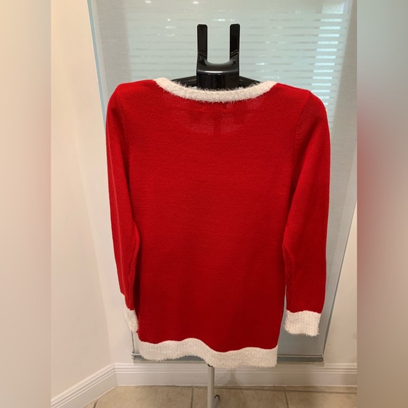 Festive Red Christmas Tree Sweater - Picture 7 of 11
